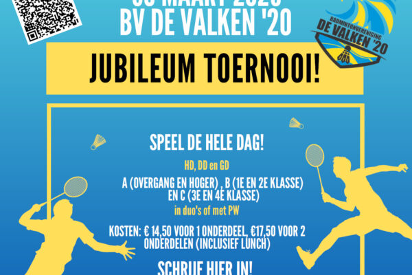 Jubileumtoernooi (senioren) BV de Valken ’20